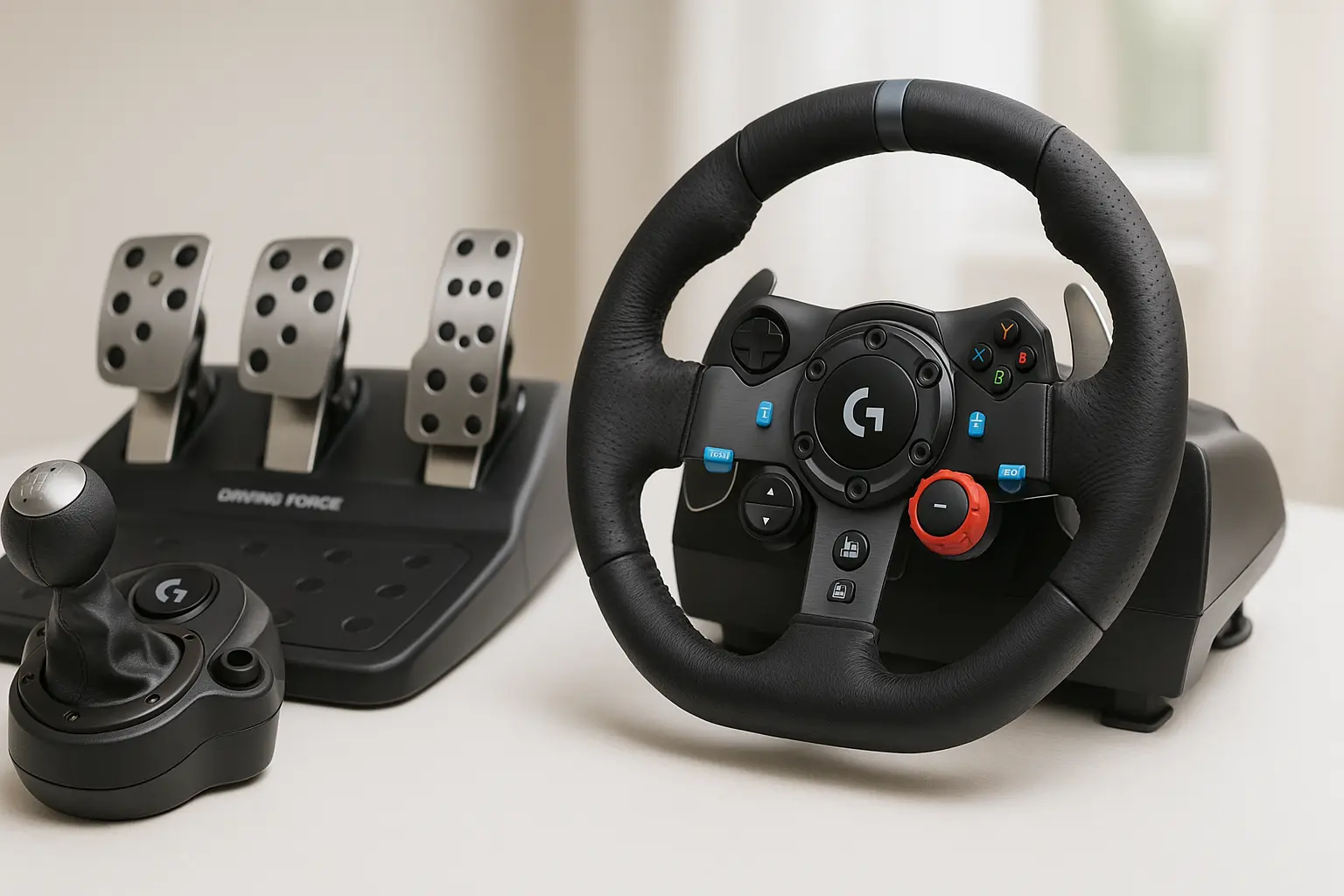 Melhores 5 câmbio logitech g driving force + volante logitech g920 driving force