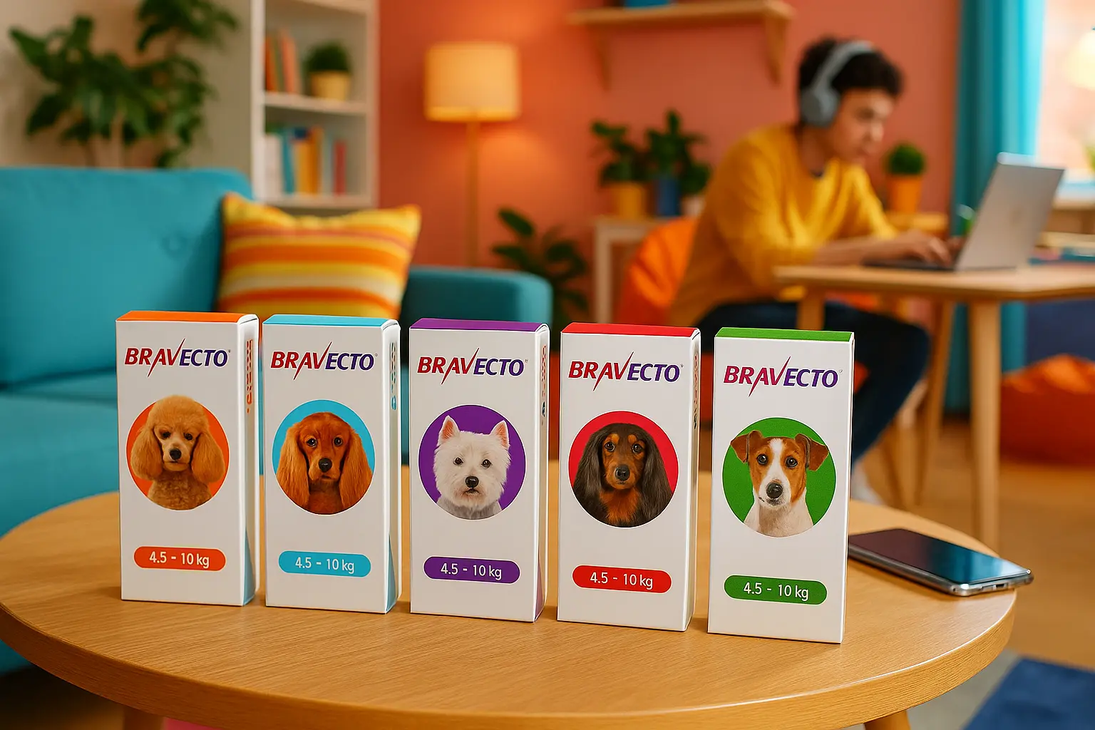 Cinco Principais Opções de bravecto cães de 4.5 a 10kg