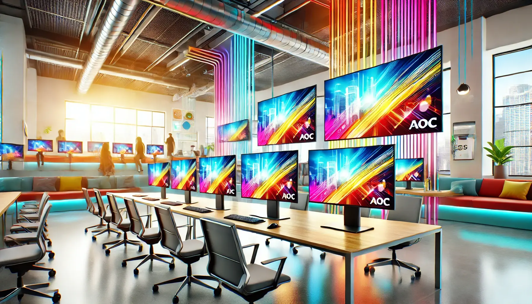 Principais Cinco monitor aoc