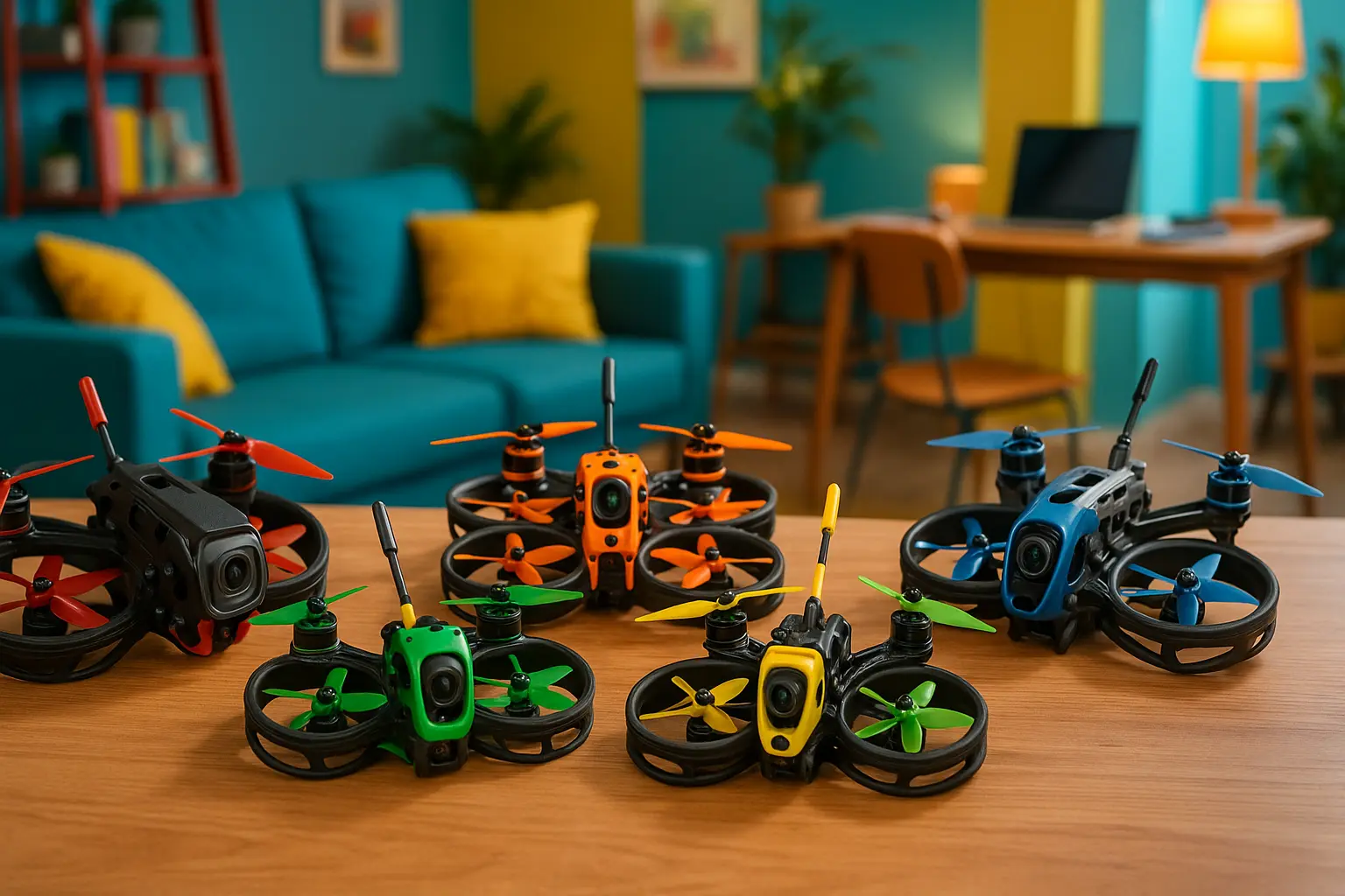 Principais Cinco drones fpv