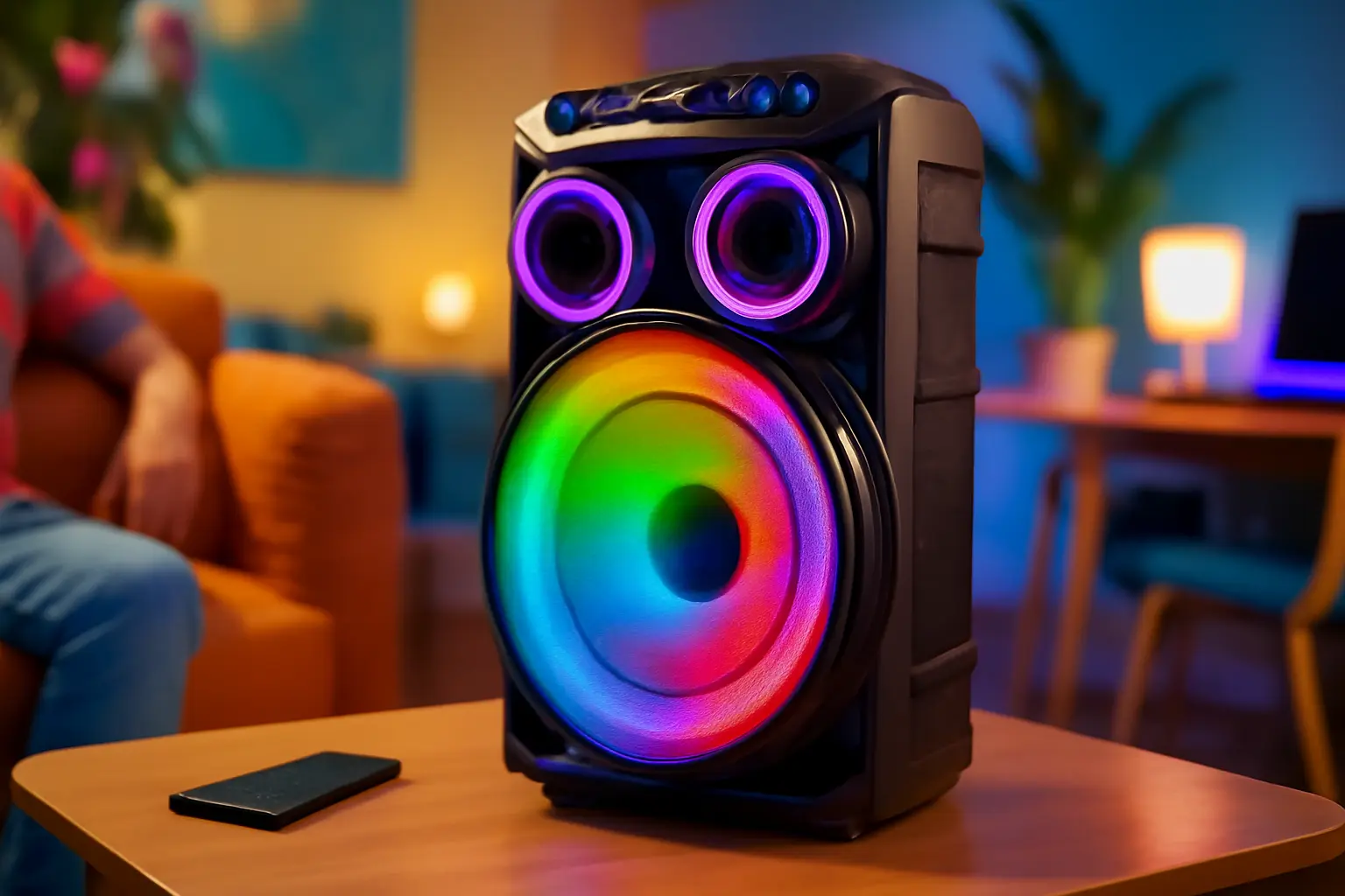 Top 5 Caixa de som amplificada Mondial connect lights bivolt 400w rms