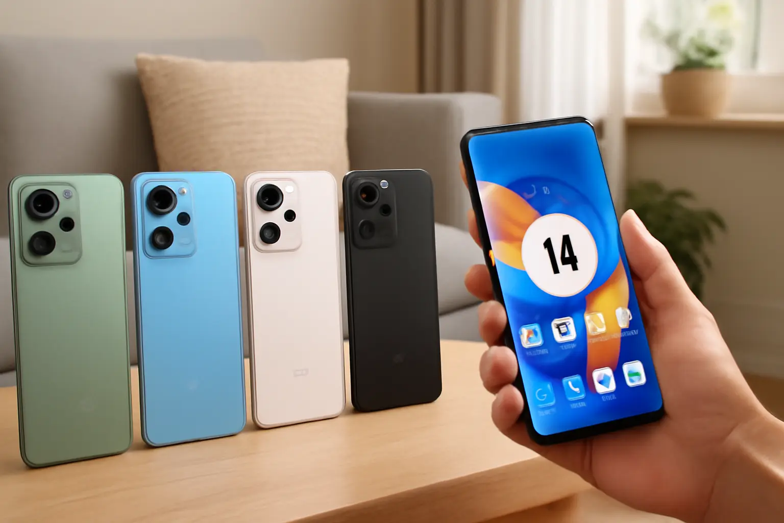 Top 5 Opções de Redmi note 12 android 14