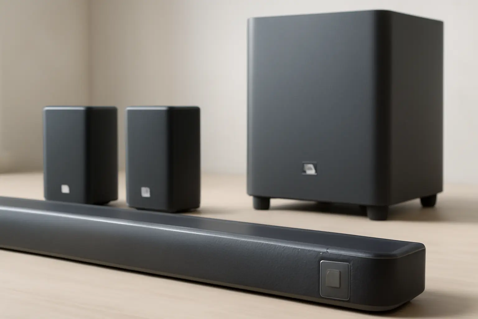 Principais Cinco JBL bar 1000 pro 7.1.4