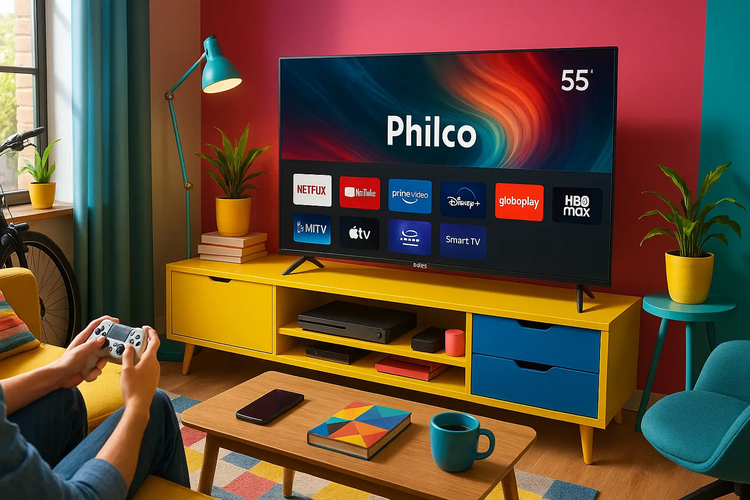 As 5 Melhores Opções de smart tv led 55 polegadas philco