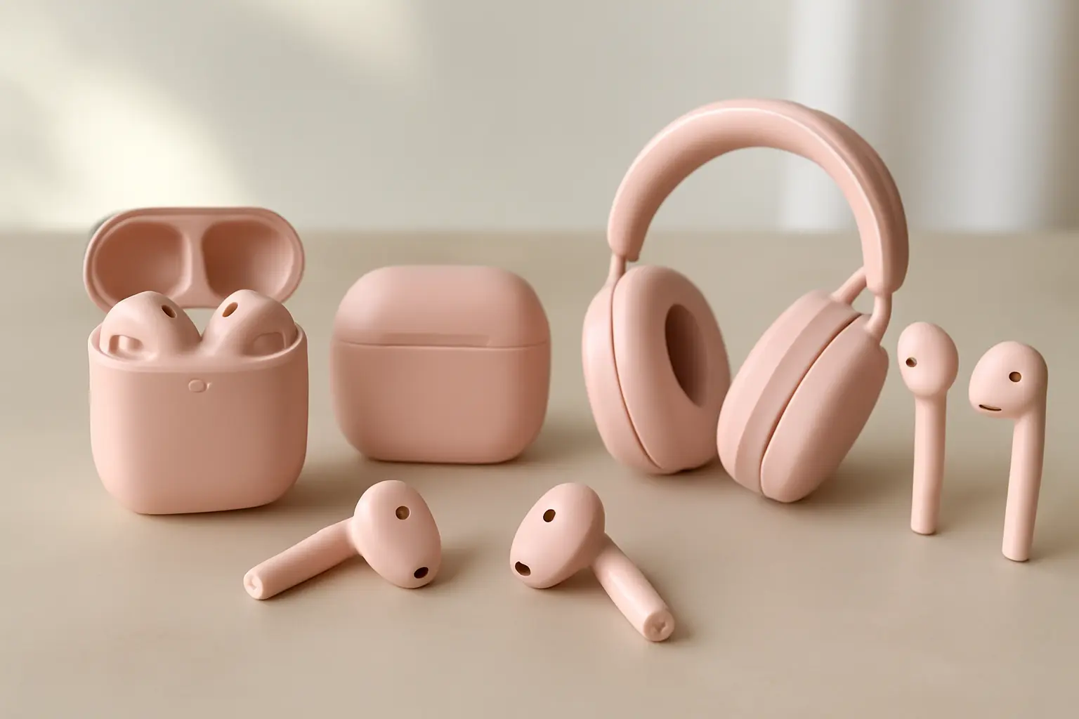 Cinco Principais Opções de fone de ouvido sem fio rosa