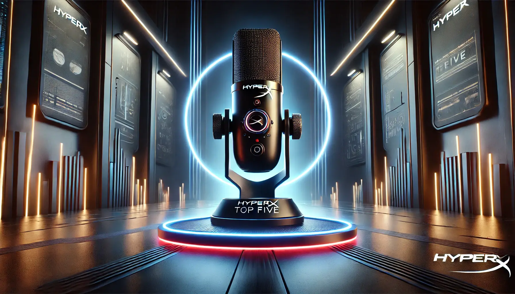 Top Cinco microfone gamer Hyperx