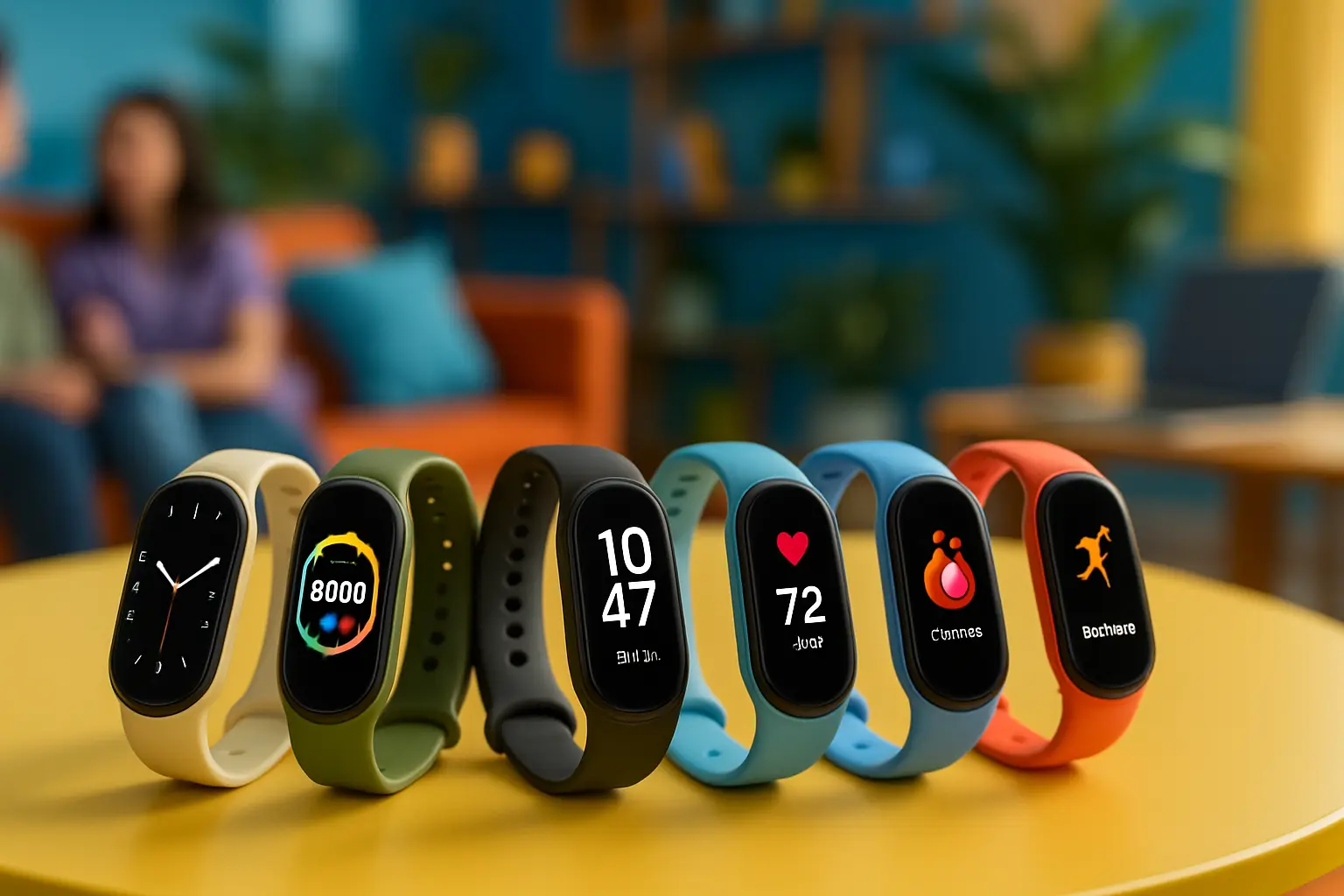Principais Cinco Xiaomi smart band 9 active global