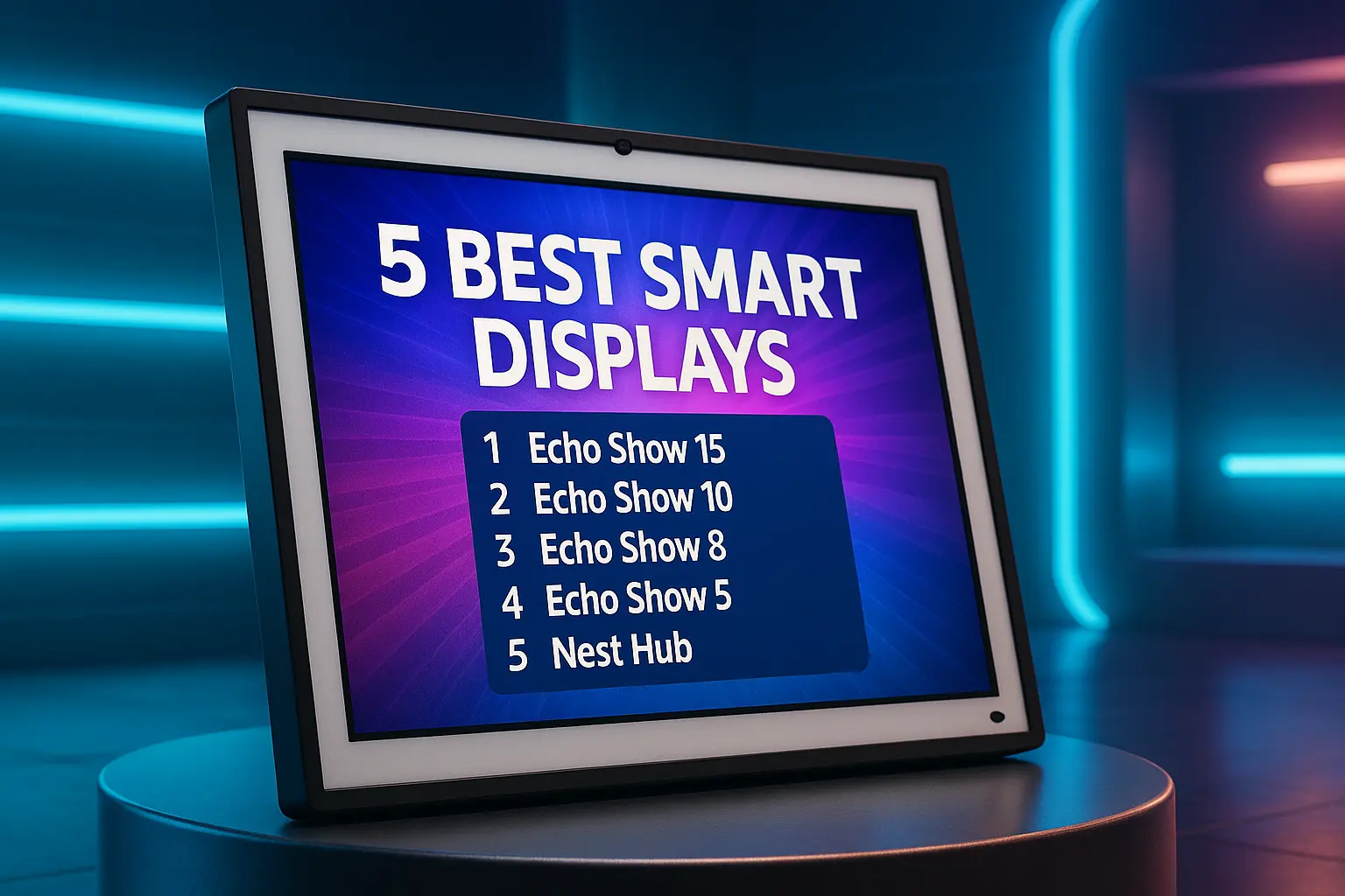 Lista de 5 Melhores: Echo Show 15 4ª geração
