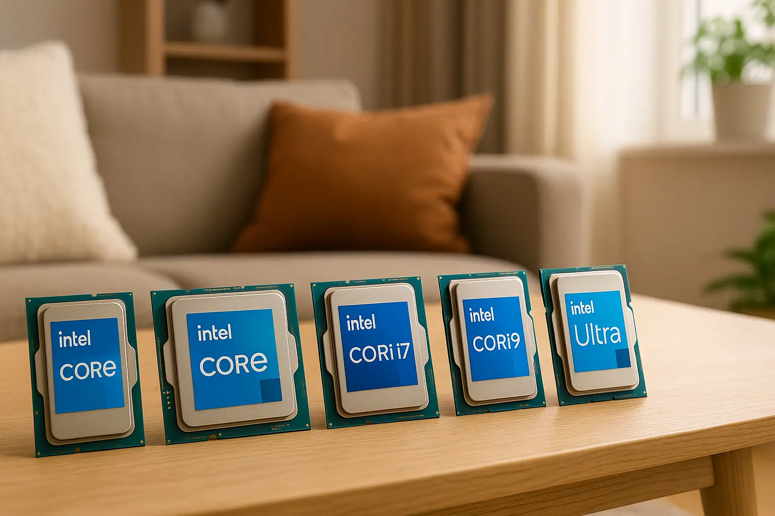 Principais 5 intel processador