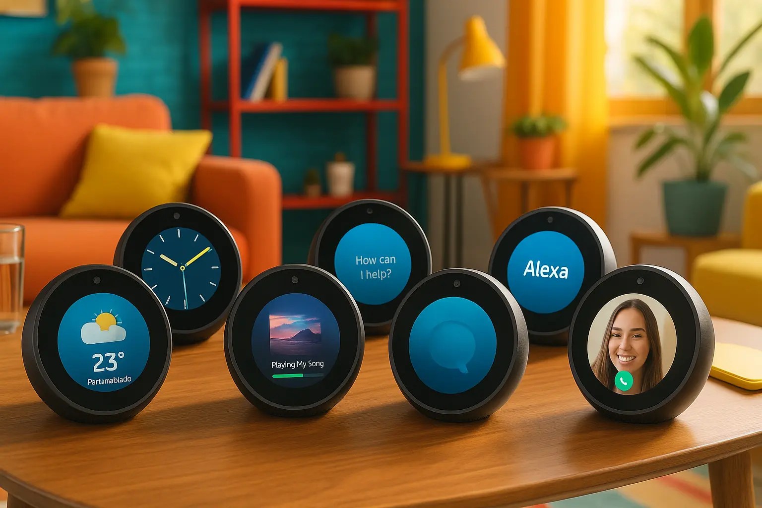 Cinco Principais Opções de Echo Spot Alexa