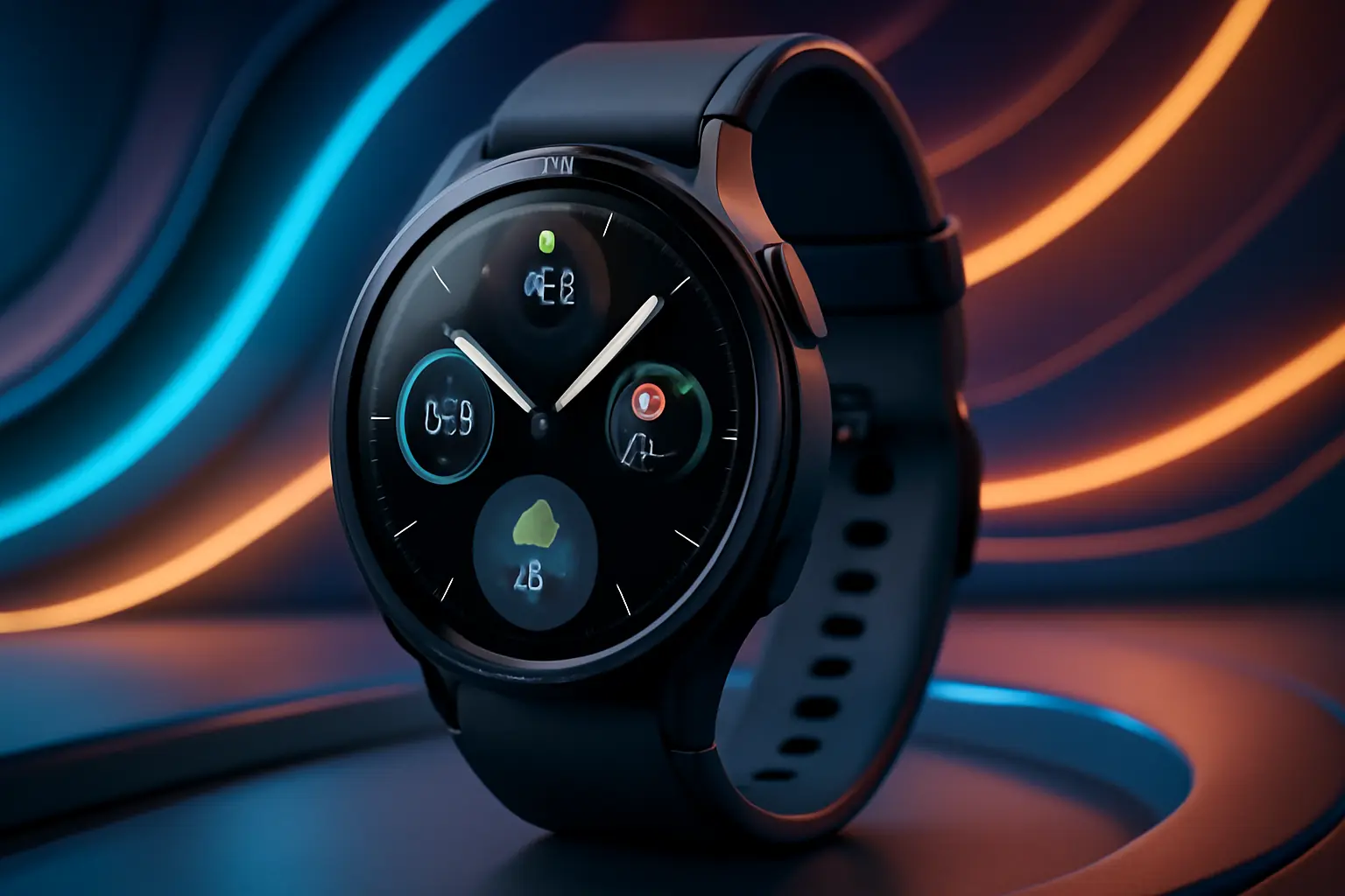 Principais Cinco Galaxy watch 7 preto