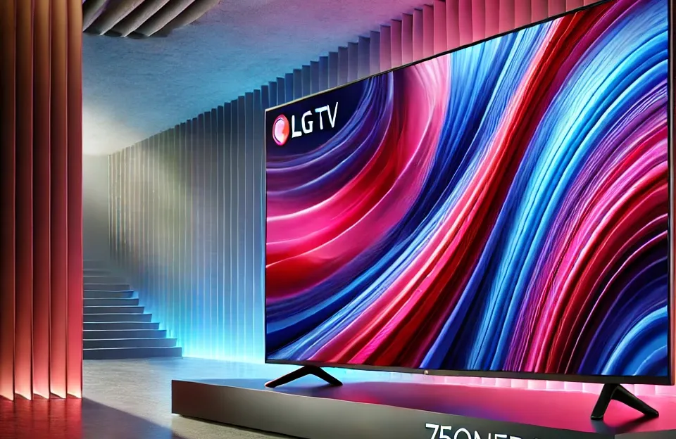 Smart TV LG QNED 75QNED85T com Processador α8 AI e Painel 120Hz