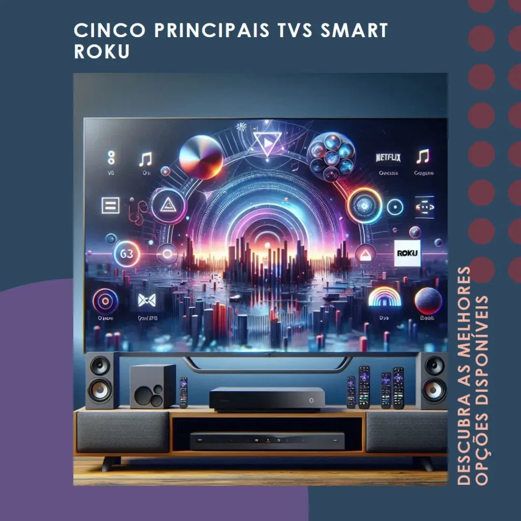 Cinco Principais Opções de TV smart Roku