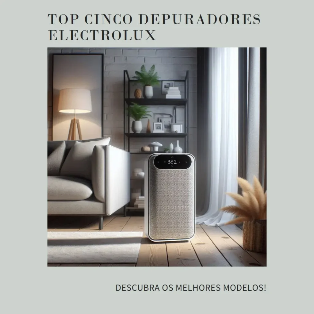 Top Cinco depurador da electrolux
