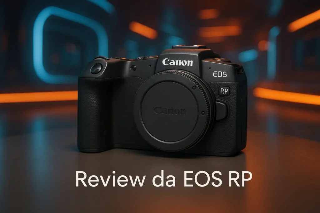 Câmera Fotográfica EOS RP Body Canon: Compacta e Poderosa para Profissionais