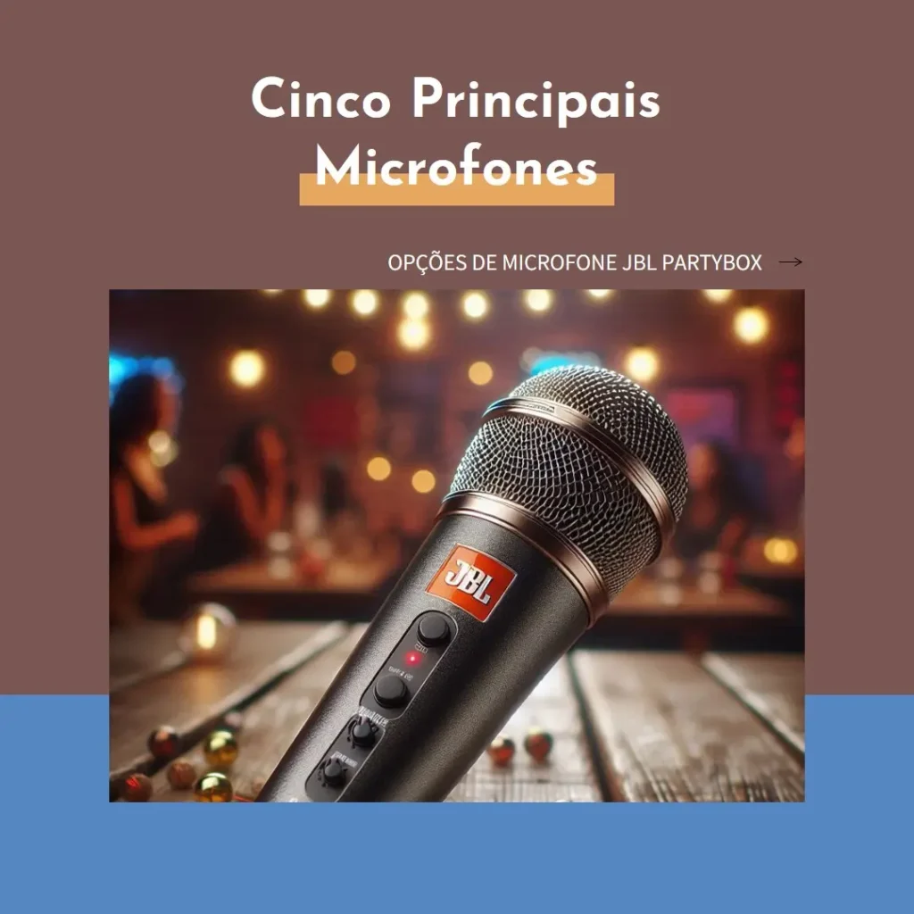Cinco Principais Opções de microfone JBL partybox sem fio