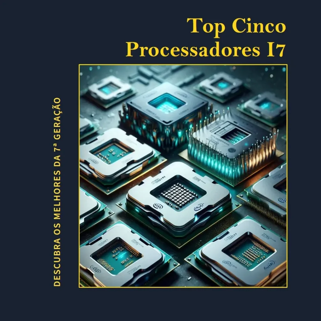 Top Cinco processadores i7 7 geração