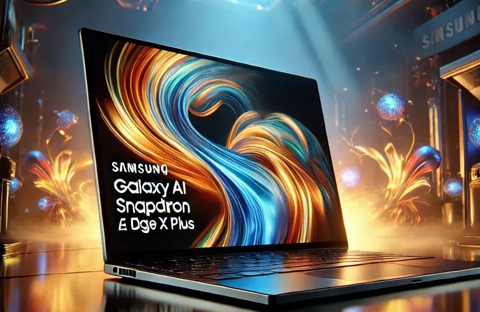 SAMSUNG Galaxy AI Book4 Edge 15” com Snapdragon X Plus: Potência e Inovação