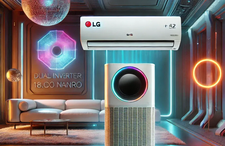 Ar-Condicionado LG DUAL Inverter Voice +AI Artcool UV Nano 18.000 BTUs R-32 Quente/Frio 220V - S3-W18KLR7A: Tecnologia e Conforto para Sua Casa