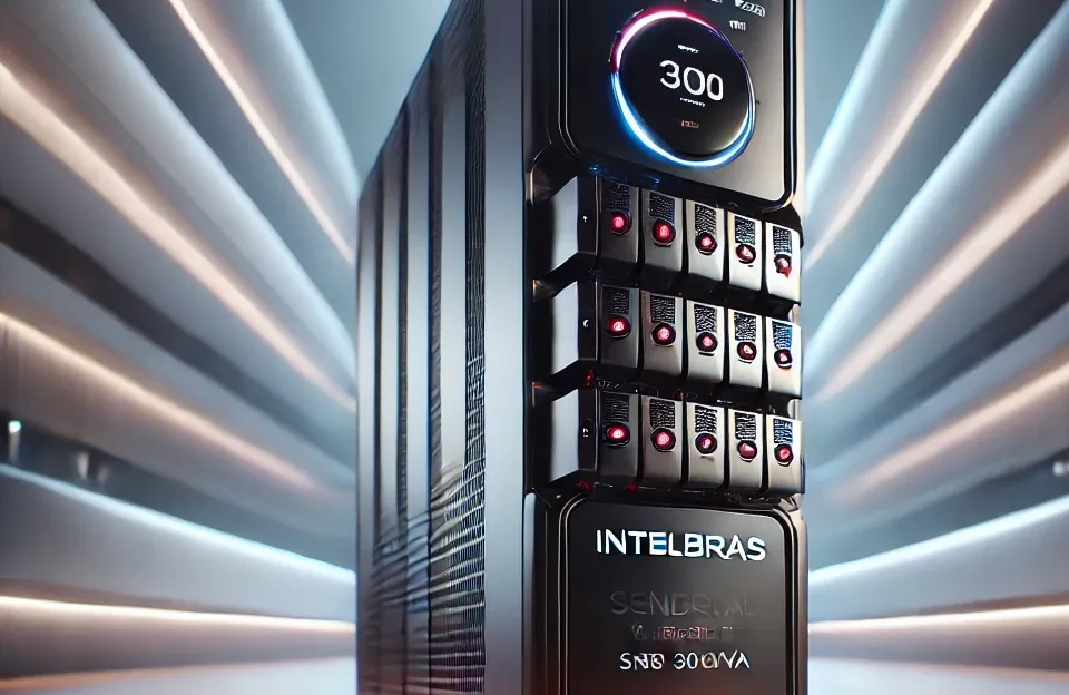 Intelbras Nobreak Senoidal Rack Torre Bivolt SNB 3000VA Preto: Alta Proteção e Desempenho