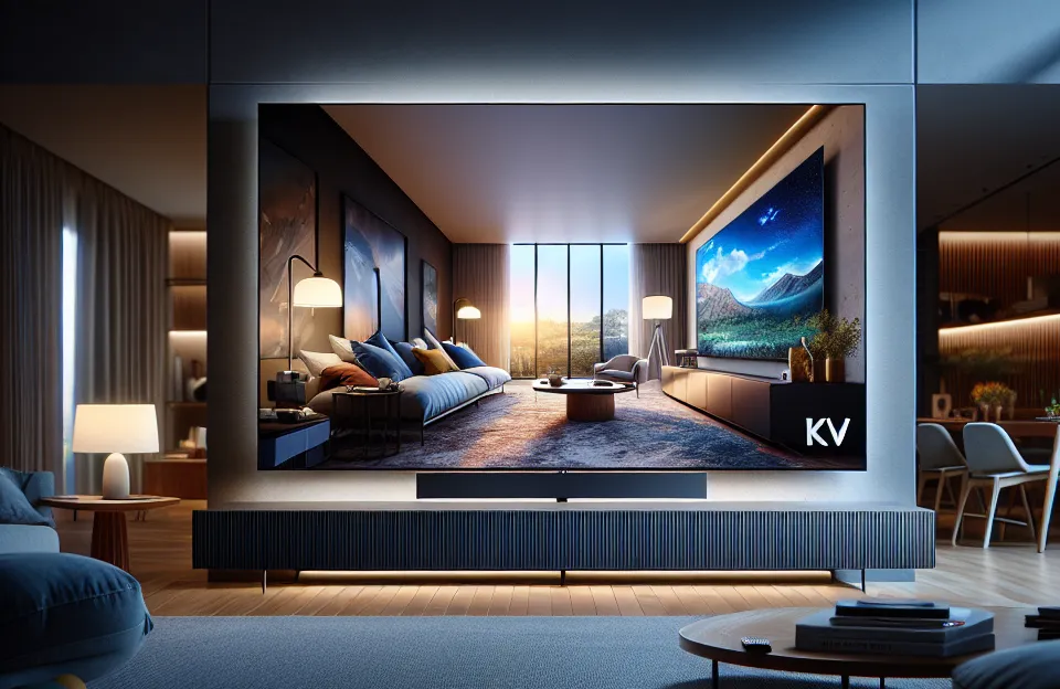 Samsung AI TV 55" Neo QLED 4K com Mini LED e AI