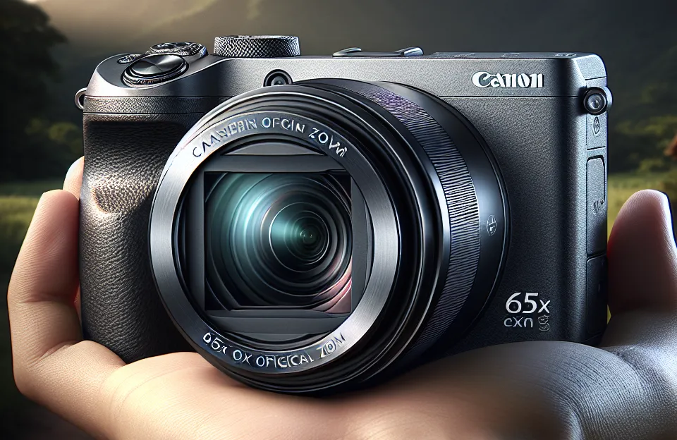 Canon PowerShot SX70 HS com Zoom Óptico 65x e Vídeo 4K