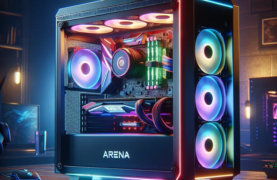 PC Gamer ITX Arena com desempenho extremo e RGB