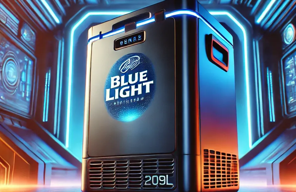 Cervejeira Venax Blue Light 209 Litros Preto Fosco Expvqbl209pf220-220V: Capacidade e Design Moderno