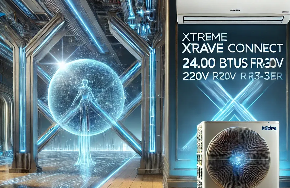 Ar Condicionado Split Hi Wall Inverter Midea Xtreme Save Connect 24.000 Btus Frio 220v R-32