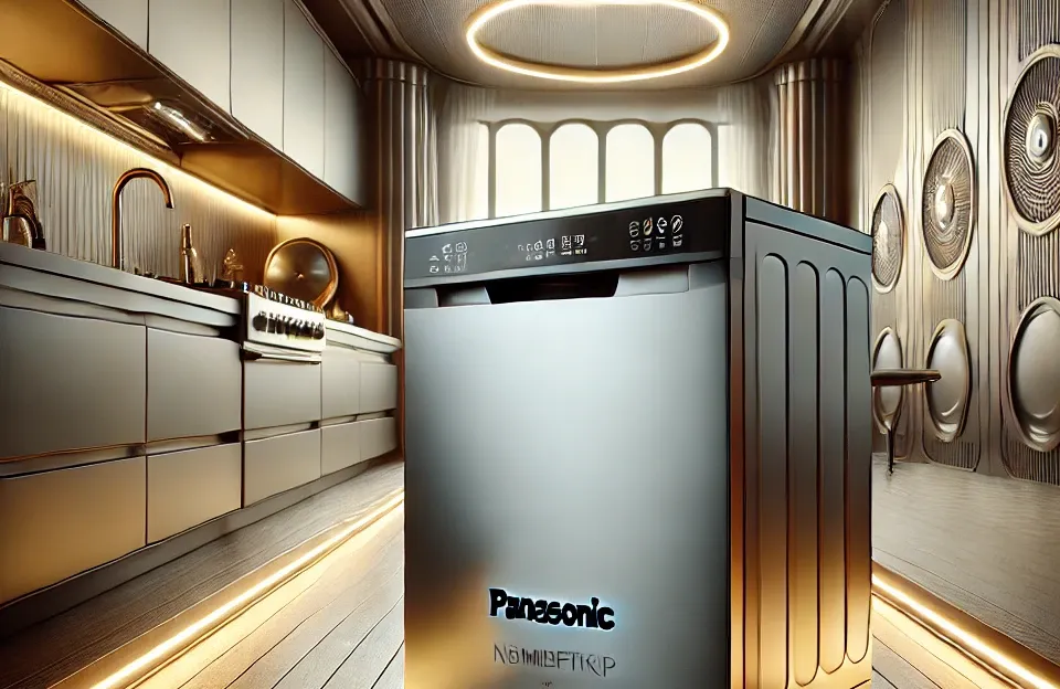 Lava-Louças de Embutir Inox Panasonic NP-6M2FTKBRP 220V: Eficiente, Compacta e Econômica