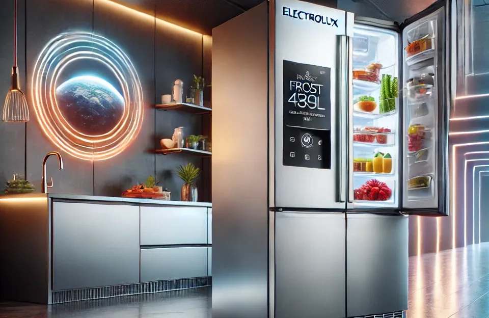 Geladeira Electrolux Frost Free 490L Efficient com AutoSense Inverse Inox Look (IB7S) 220V: A Solução para sua Cozinha