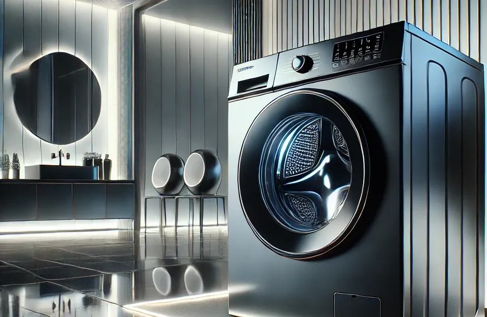 Lavadora Bespoke WF19B 19KG Black 220V: Potência e Tecnologia para Sua Casa