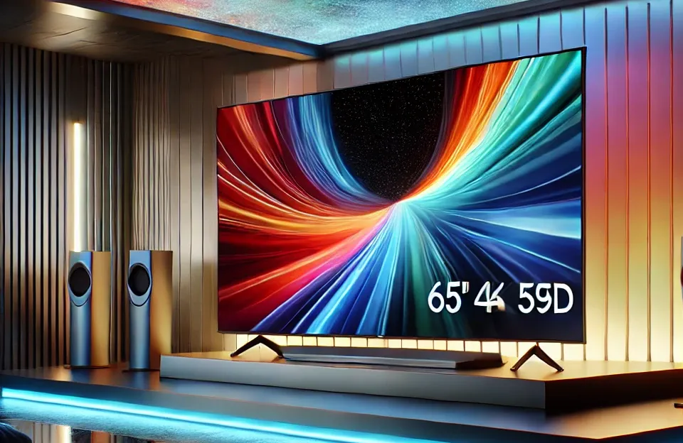 Samsung Smart TV 65" OLED 4K 65S95D: Processador com AI, Livre de Reflexos, HDR OLED Pro AI e Painel até 144Hz