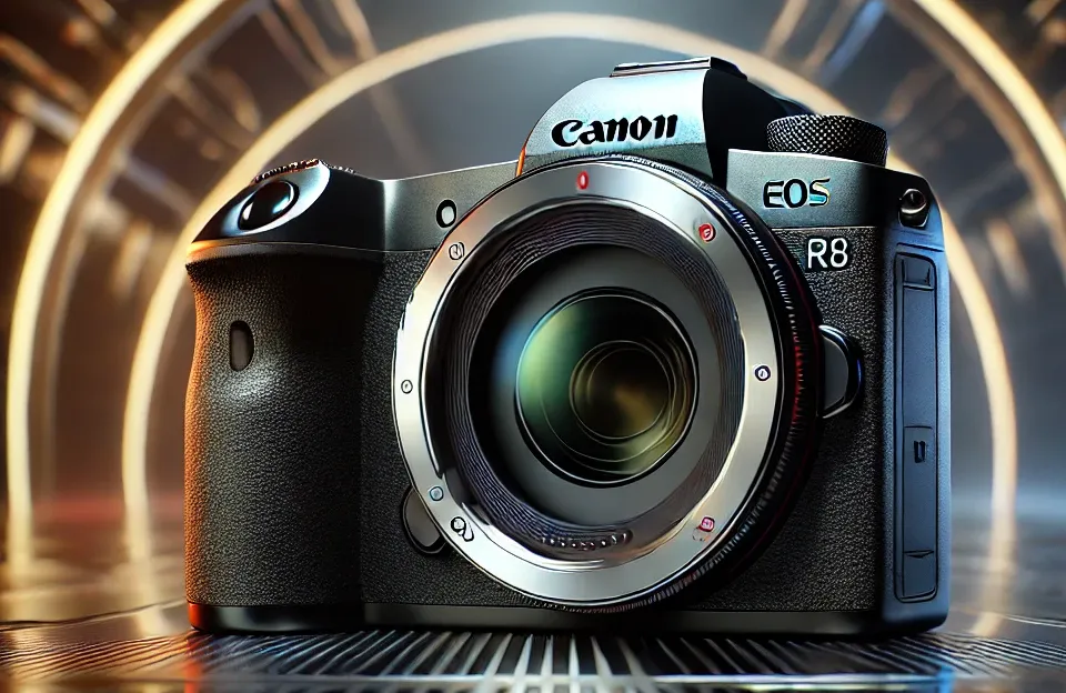 Canon EOS R8: Câmera sem Espelho Full-Frame Compacta para Criadores de Conteúdo