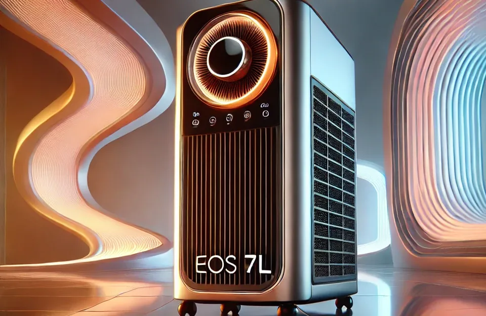 Climatizador Eos 7L 5 em 1 com Aquecimento e Resfriamento