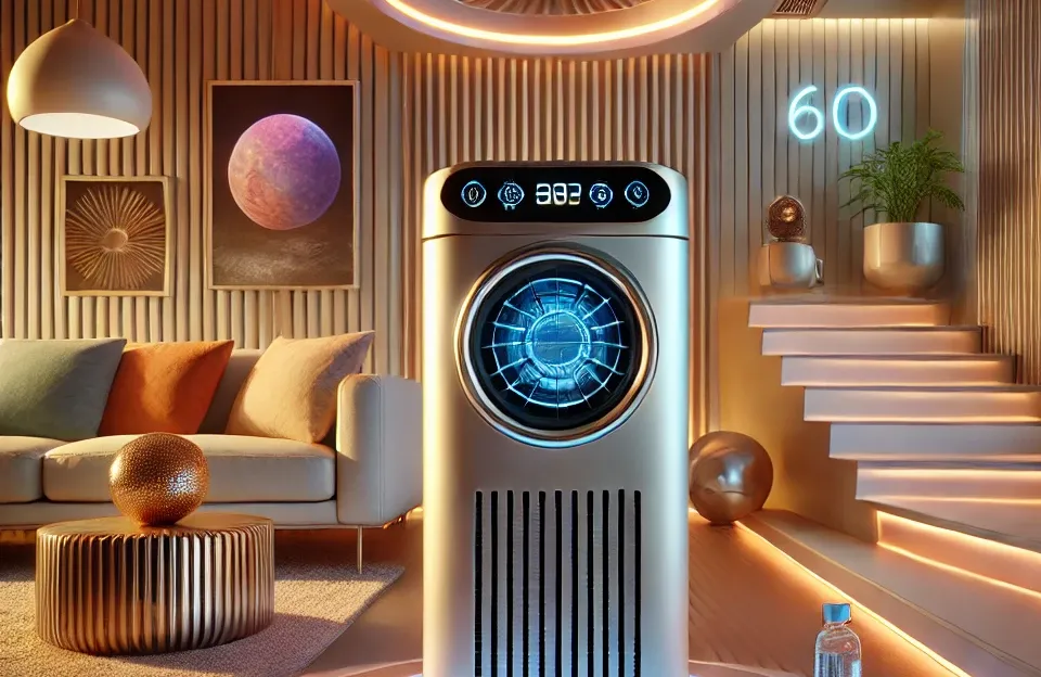 Climatizador Midea 60W 4,5L com Controle e Timer