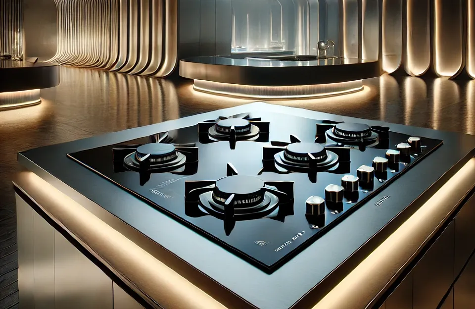 Cooktop Brastemp 4 bocas com grades piatina