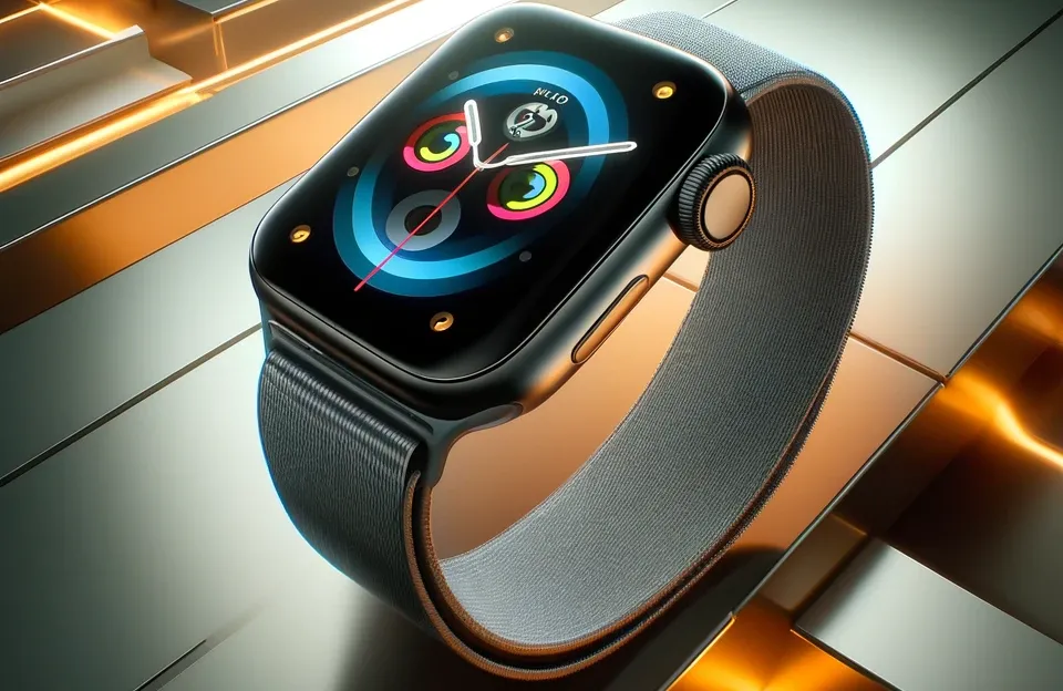 Apple Watch Series 7 (GPS + Cellular): Caixa em Aço Inoxidável Grafite de 45 mm com Pulseira Estilo Milanês