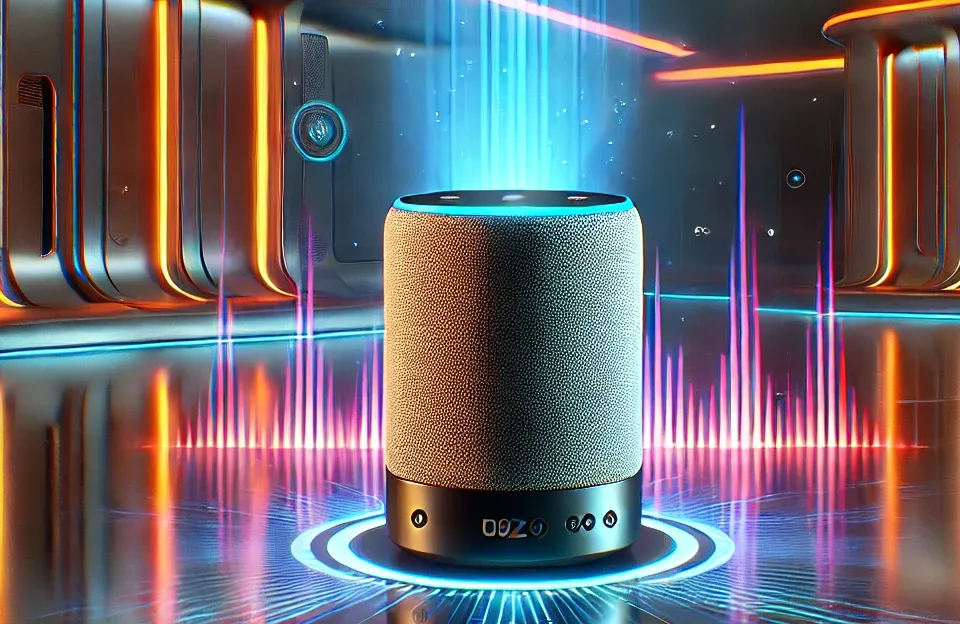 Echo Spot com Alexa (2024) | Despertador inteligente com som vibrante