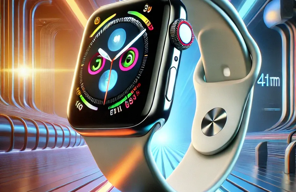 Apple Watch Series 7 (GPS + Cellular) 41mm com Caixa em Aço Inoxidável Prateado