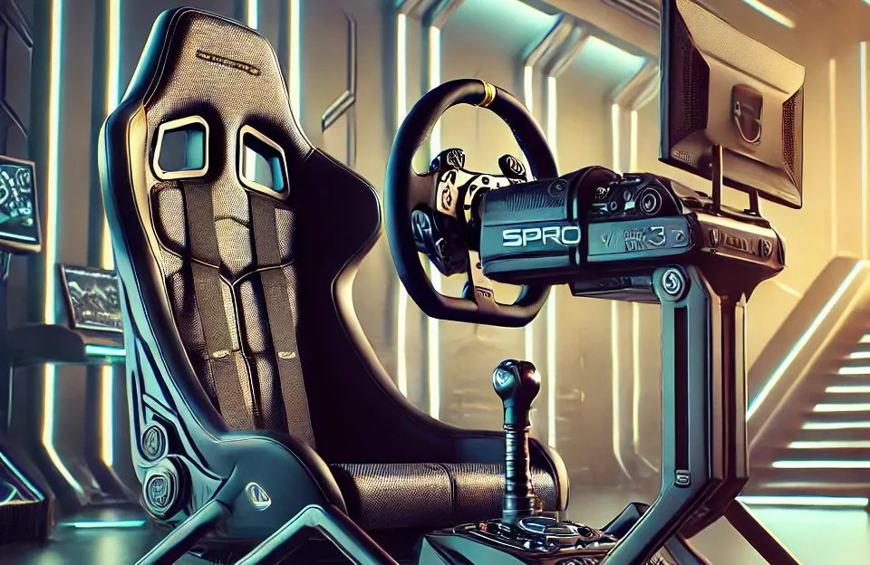 SPRO V3 Cockpit Extreme Simracing: Suporte para Volantes Simuladores