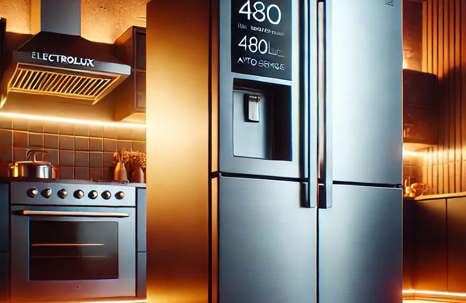 Geladeira Electrolux Frost Free Inverter 480L Efficient AutoSense 3 Portas Inox Look (IM7S) 127V: Desempenho, Design e Economia