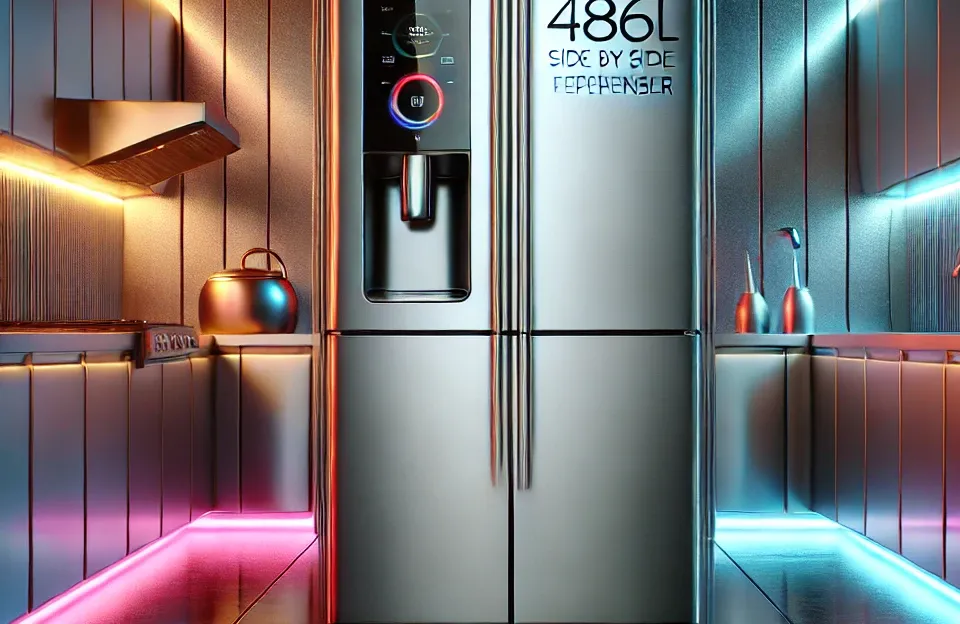 Geladeira Side By Side Philco 486L com Dispenser