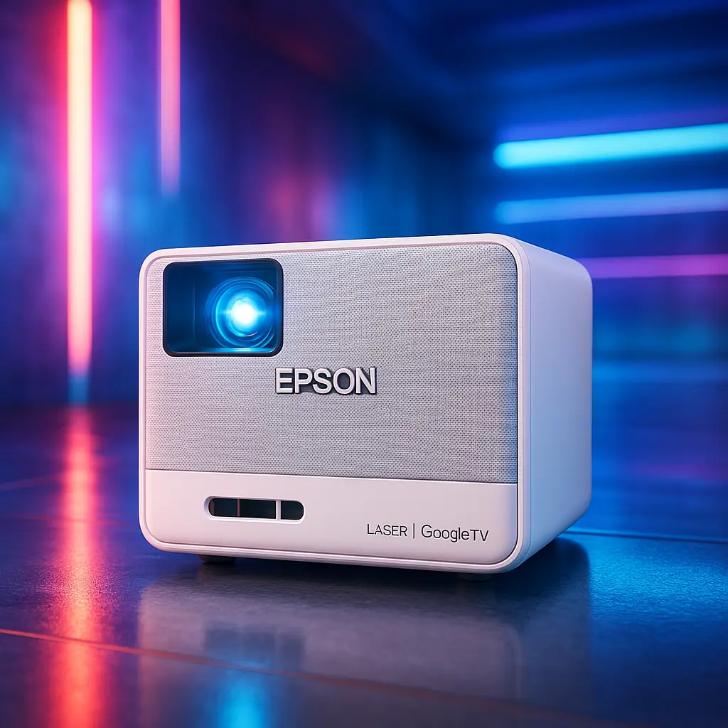 Projetor Epson EpiqVision EF21 com imagem laser e Google TV
