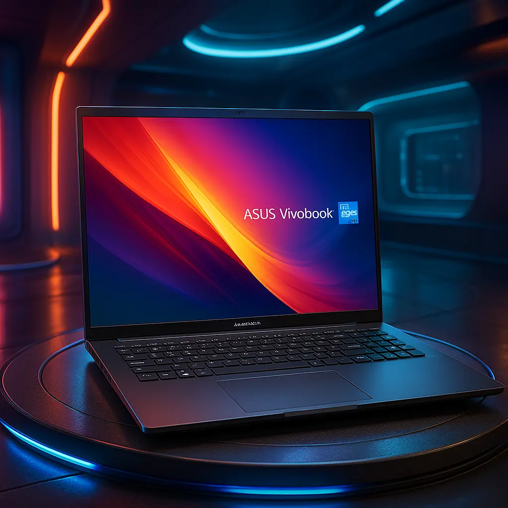 ASUS Vivobook 16 com Intel i7: potência e tela ampla para produtividade