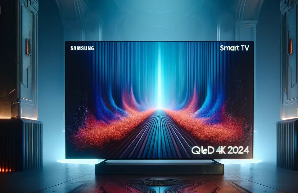 Samsung Smart TV 75" QLED 4K 75Q60D 2024: Tecnologia de Pontos Quânticos e Design AirSlim