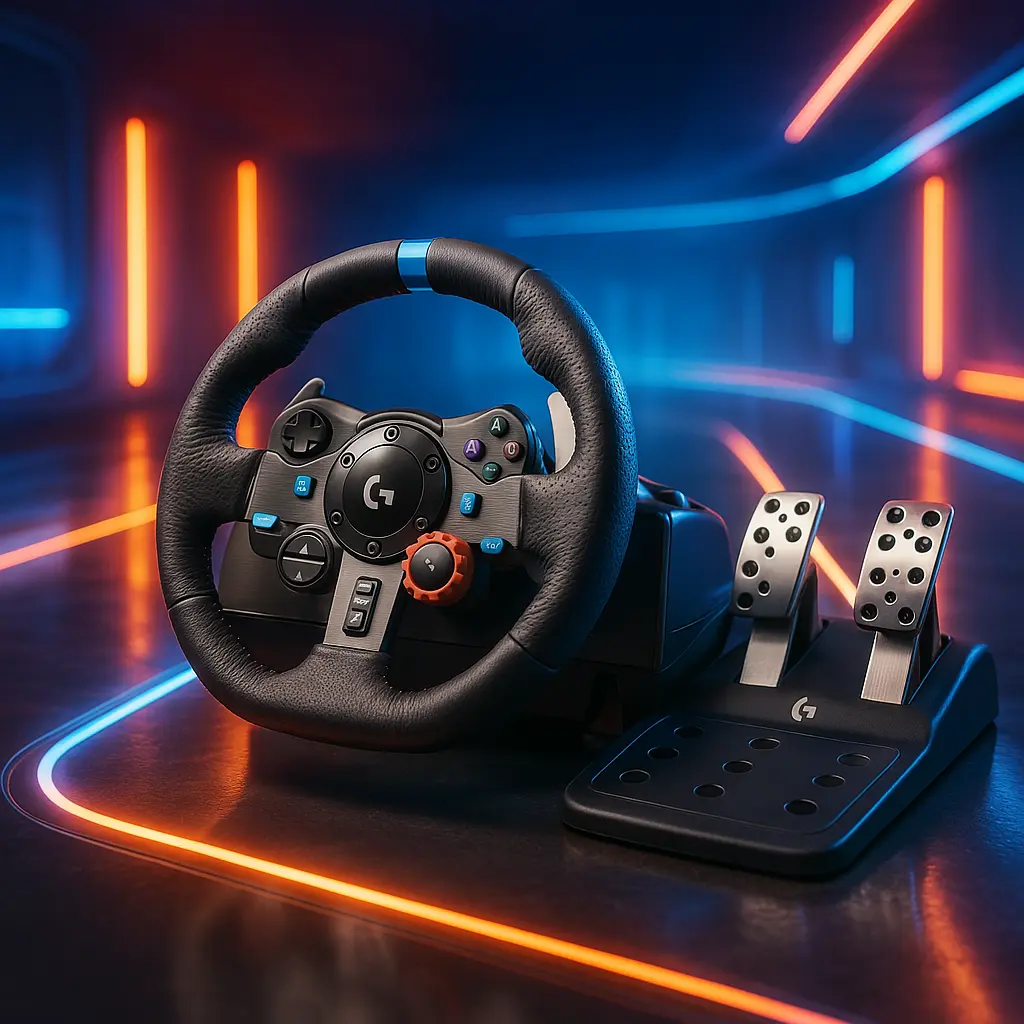 Logitech G29 Driving Force: Realismo e Controle nas Corridas