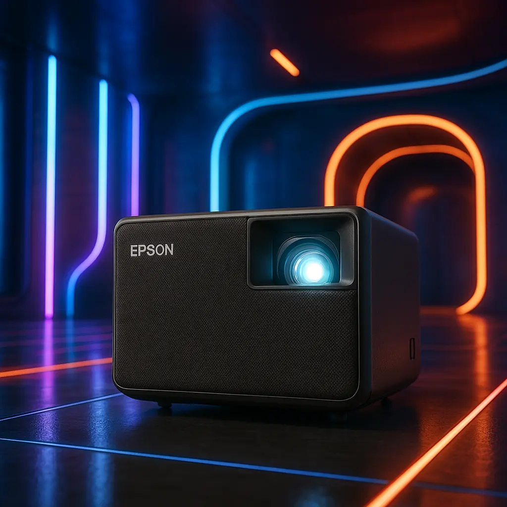 Projetor Epson EpiqVision Laser Smart EF21: Portabilidade e Imagem Impressionante