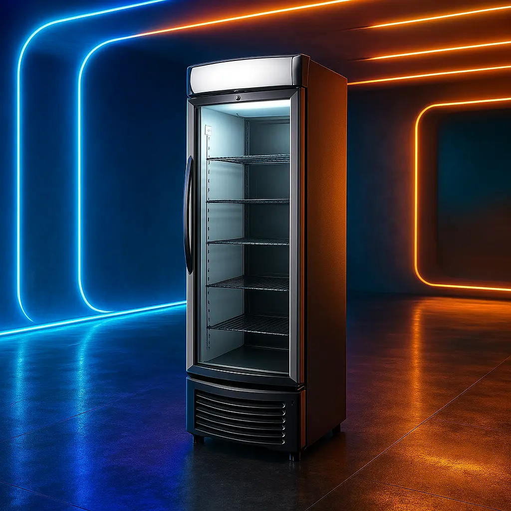 Cervejeira Expositora Metalfrio 324L: Potência e Design Slim