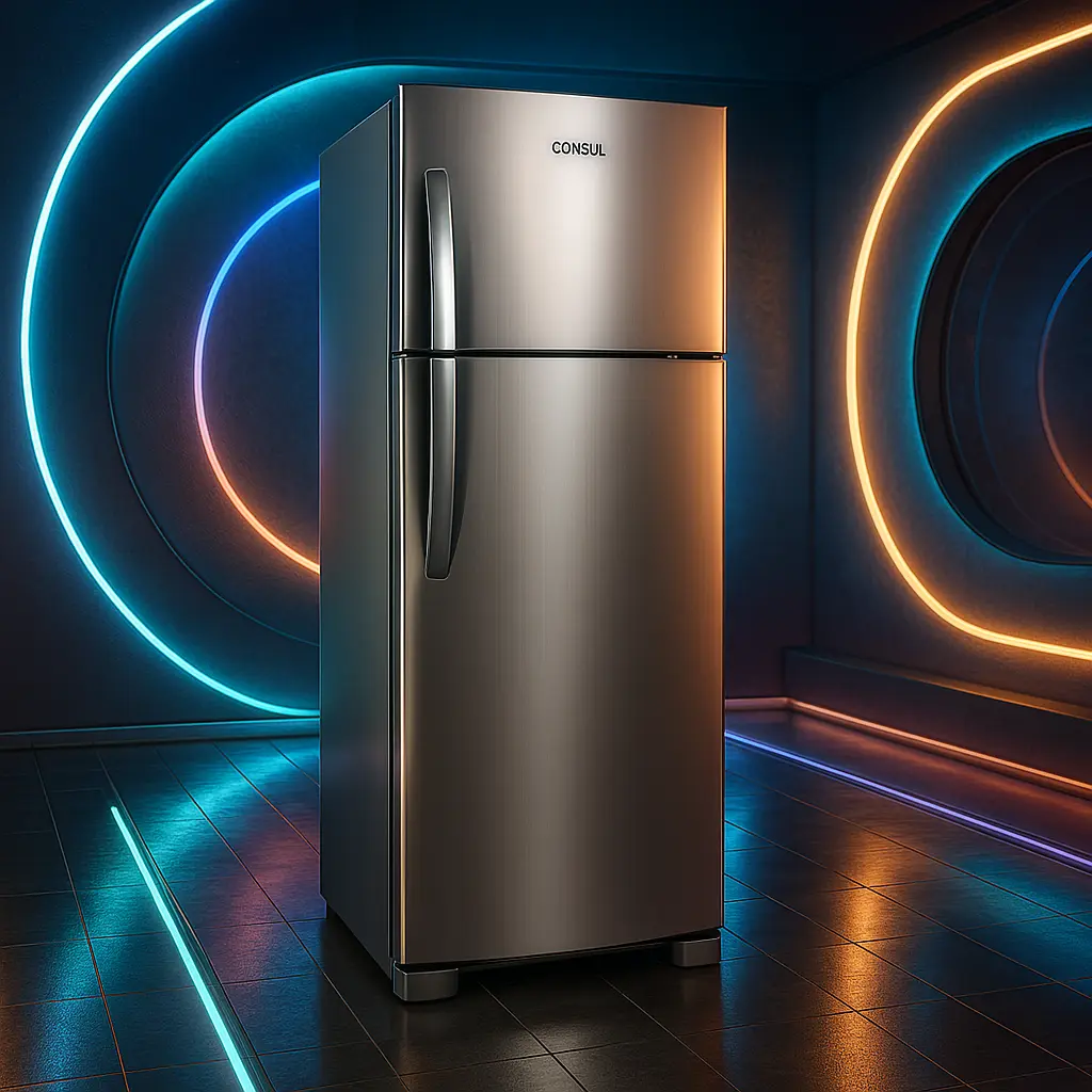 Geladeira Consul Frost Free Duplex 397L com Freezer Inferior